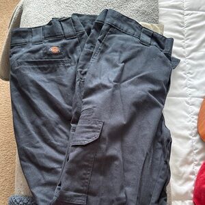 2 pair bundle Dickies Men's Dark Cargo Pants